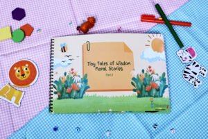 Tiny Tales of Wisdom – A Velcro Activity Book with Engaging Moral Stories!