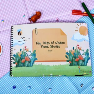 Tiny Tales of Wisdom – A Velcro Activity Book with Engaging Moral Stories!