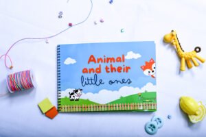 Animals and Their Little Ones – A Fun Velcro Matching Activity for Early Learning!
