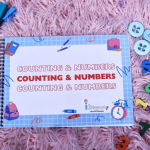 Counting & Numbers – A Fun Velcro Activity Book for Early Math Skills!