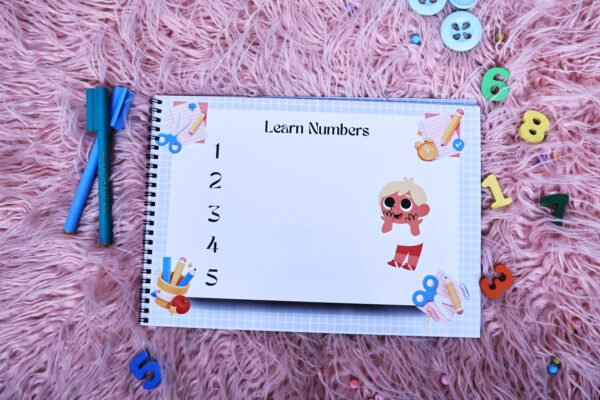 Counting & Numbers – A Fun Velcro Activity Book for Early Math Skills! - Image 2