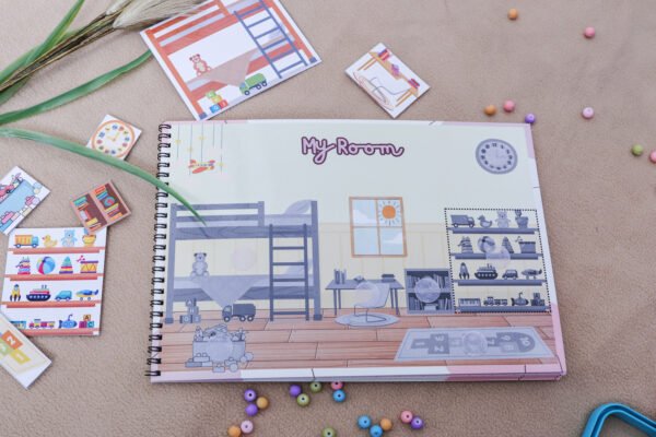 What's in My House? – A Fun Velcro Activity Book to Explore Home Spaces! - Image 2