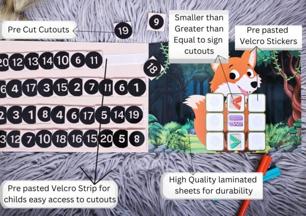 Math Match-Up – A Fun Activity to Learn Greater, Smaller & Equal! - Image 3