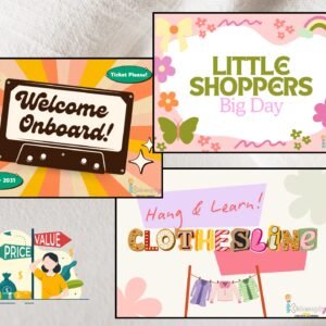 Bus Boarding, My Clothesline & Shopping list - Set of 3 Value Bundle – Fun Activities for Memory & Logical Thinking!